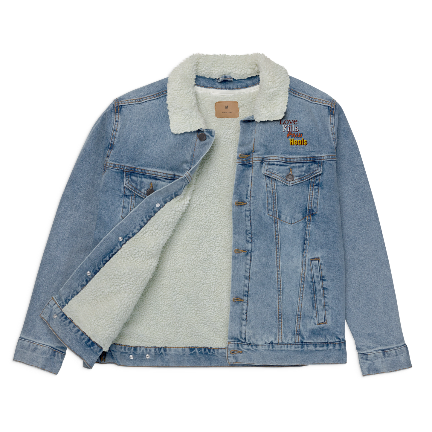 Love Kills denim jacket